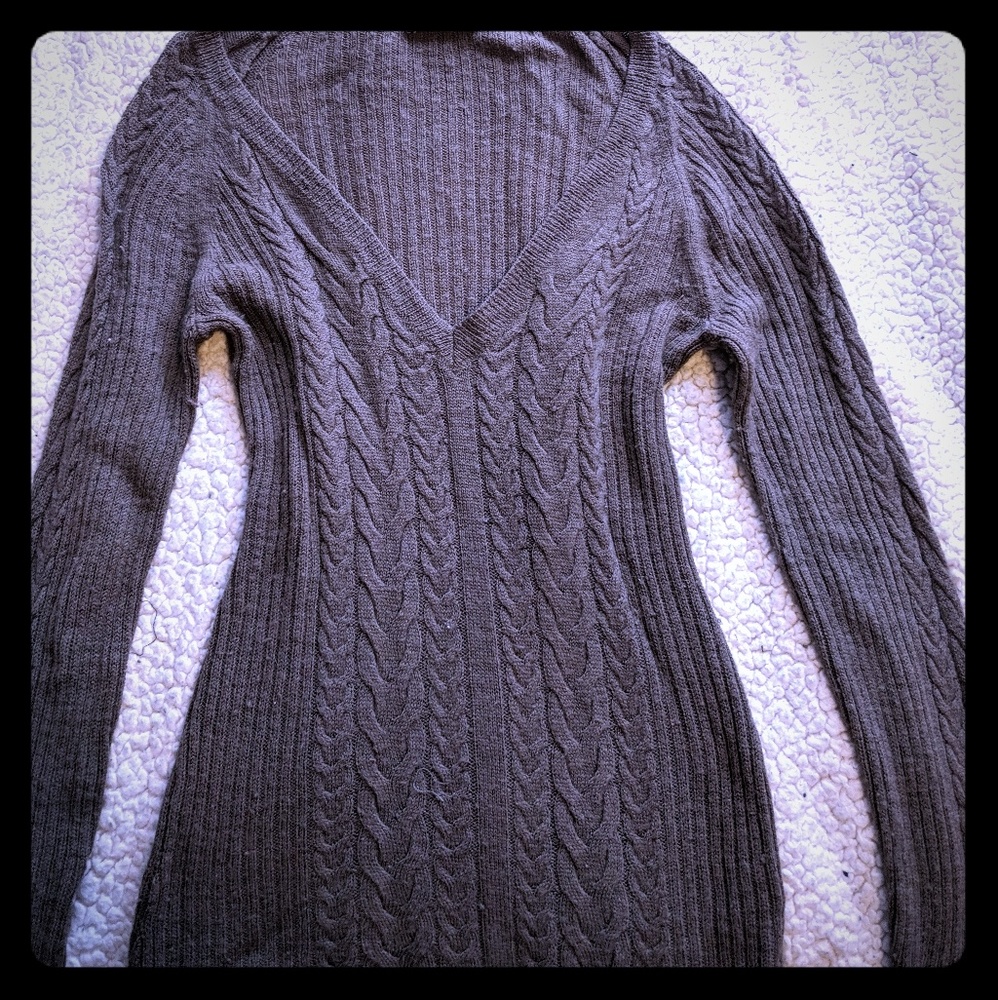 Brown cozy sweater